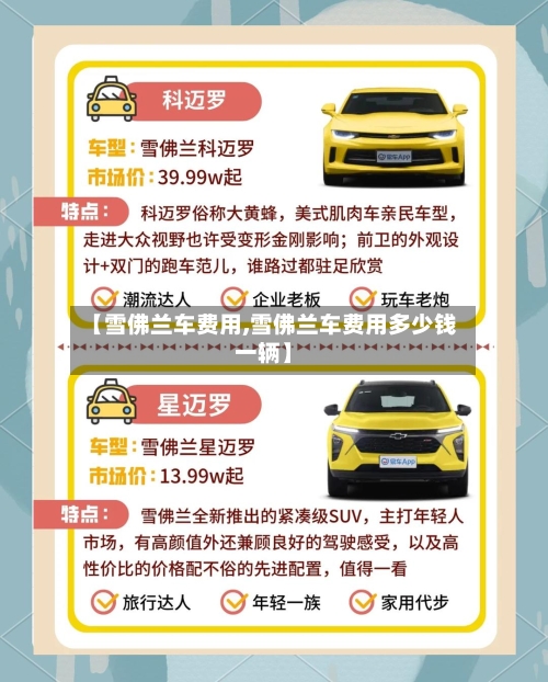 【雪佛兰车费用,雪佛兰车费用多少钱一辆】-第2张图片