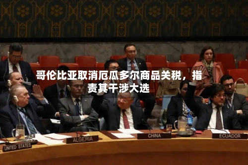哥伦比亚取消厄瓜多尔商品关税	，指责其干涉大选-第3张图片