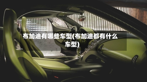 布加迪有哪些车型(布加迪都有什么车型)