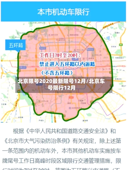 北京限号2020最新限号12月/北京车号限行12月-第3张图片