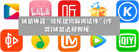 辅助神器“微乐捉鸡麻将插件”(作弊)辅助透视教程-第2张图片