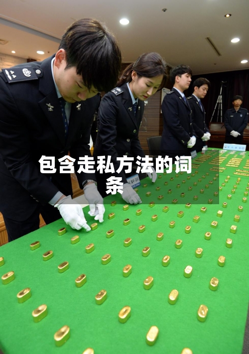 包含走私方法的词条