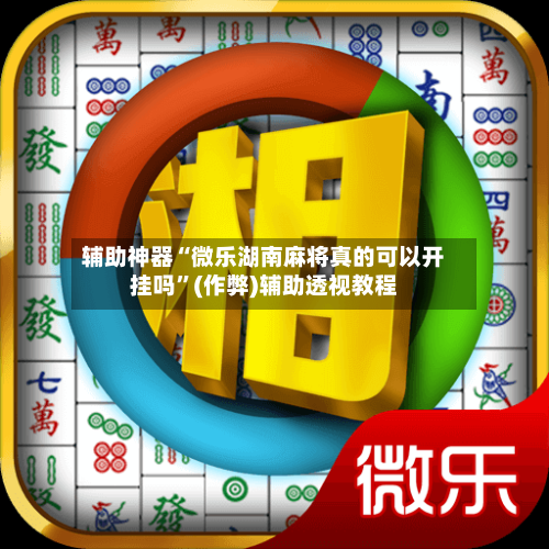 辅助神器“微乐湖南麻将真的可以开挂吗	”(作弊)辅助透视教程-第2张图片