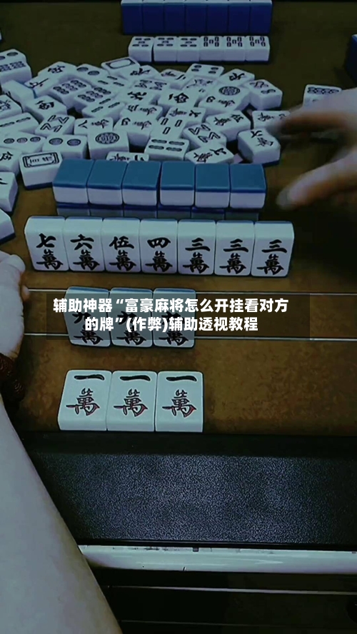 辅助神器“富豪麻将怎么开挂看对方的牌”(作弊)辅助透视教程-第2张图片