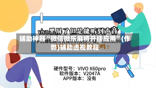 辅助神器“微信微乐麻将开挂应用”(作弊)辅助透视教程-第3张图片
