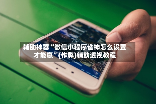 辅助神器“微信小程序雀神怎么设置才能赢”(作弊)辅助透视教程-第2张图片