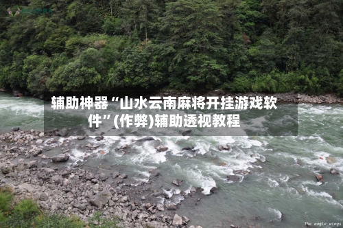 辅助神器“山水云南麻将开挂游戏软件”(作弊)辅助透视教程-第3张图片