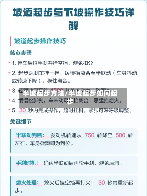 半坡起步方法/半坡起步如何起步-第2张图片