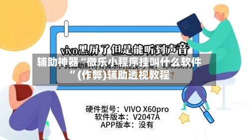 辅助神器“微乐小程序挂叫什么软件”(作弊)辅助透视教程-第2张图片