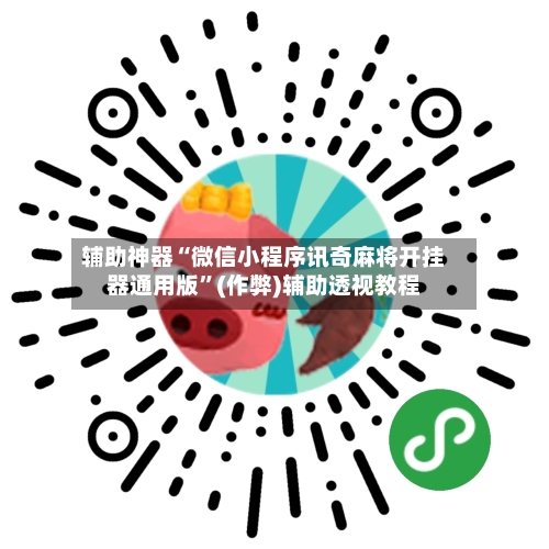 辅助神器“微信小程序讯奇麻将开挂器通用版”(作弊)辅助透视教程-第2张图片