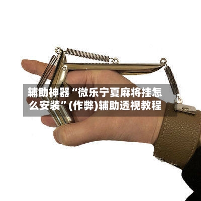 辅助神器“微乐宁夏麻将挂怎么安装”(作弊)辅助透视教程-第3张图片
