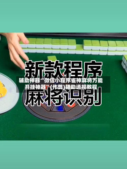 辅助神器“微信小程序雀神麻将万能开挂神器”(作弊)辅助透视教程-第3张图片