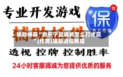 辅助神器“微乐宁夏麻将怎么打才赢”(作弊)辅助透视教程