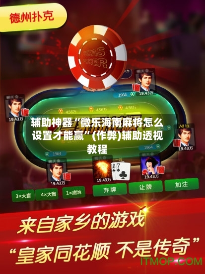 辅助神器“微乐海南麻将怎么设置才能赢”(作弊)辅助透视教程-第2张图片