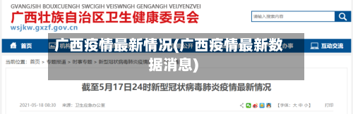 广西疫情最新情况(广西疫情最新数据消息)-第3张图片