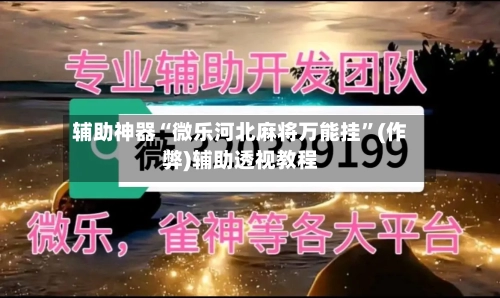 辅助神器“微乐河北麻将万能挂”(作弊)辅助透视教程
