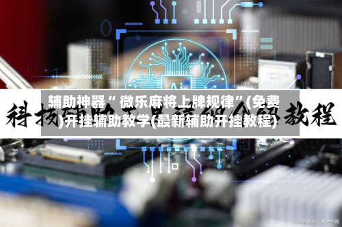 辅助神器“ 微乐麻将上牌规律”(免费)开挂辅助教学(最新辅助开挂教程)-第2张图片