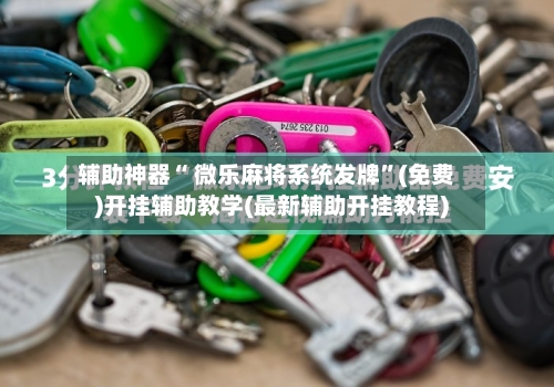 辅助神器“ 微乐麻将系统发牌”(免费)开挂辅助教学(最新辅助开挂教程)-第2张图片
