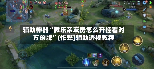 辅助神器“微乐亲友房怎么开挂看对方的牌”(作弊)辅助透视教程-第2张图片