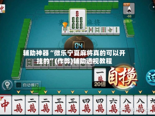 辅助神器“微乐宁夏麻将真的可以开挂的”(作弊)辅助透视教程