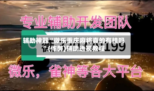 辅助神器“微乐重庆麻将真的有挂吗	”(作弊)辅助透视教程-第2张图片