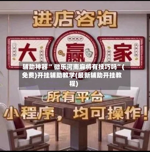 辅助神器“ 微乐河南麻将有技巧吗”(免费)开挂辅助教学(最新辅助开挂教程)-第2张图片