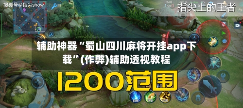 辅助神器“蜀山四川麻将开挂app下载”(作弊)辅助透视教程-第3张图片