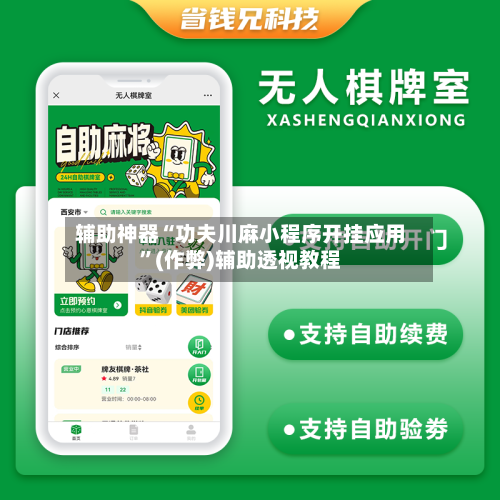 辅助神器“功夫川麻小程序开挂应用	”(作弊)辅助透视教程-第3张图片