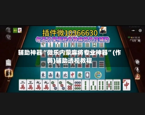 辅助神器“微乐内蒙麻将专业神器”(作弊)辅助透视教程-第2张图片