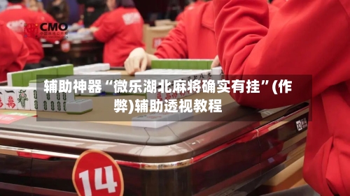 辅助神器“微乐湖北麻将确实有挂”(作弊)辅助透视教程