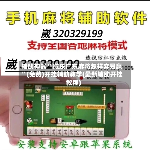 辅助神器“ 微乐广东麻将怎样容易赢”(免费)开挂辅助教学(最新辅助开挂教程)-第2张图片