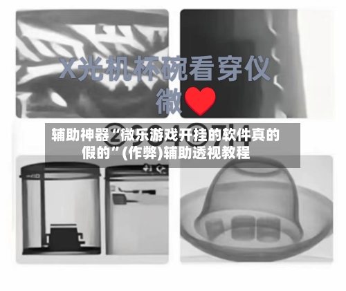辅助神器“微乐游戏开挂的软件真的假的”(作弊)辅助透视教程-第3张图片