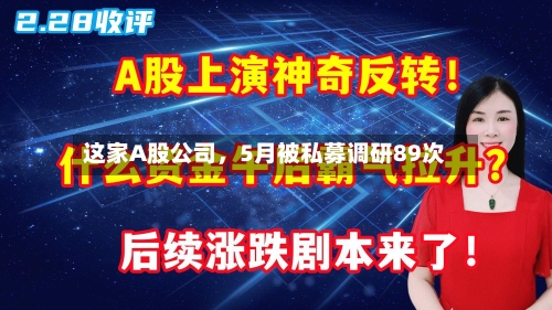 这家A股公司，5月被私募调研89次-第3张图片