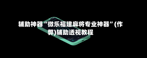 辅助神器“微乐福建麻将专业神器”(作弊)辅助透视教程