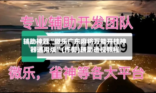 辅助神器“微乐广东麻将万能开挂神器通用版	”(作弊)辅助透视教程-第3张图片