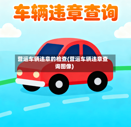 营运车辆违章的检查(营运车辆违章查询图像)