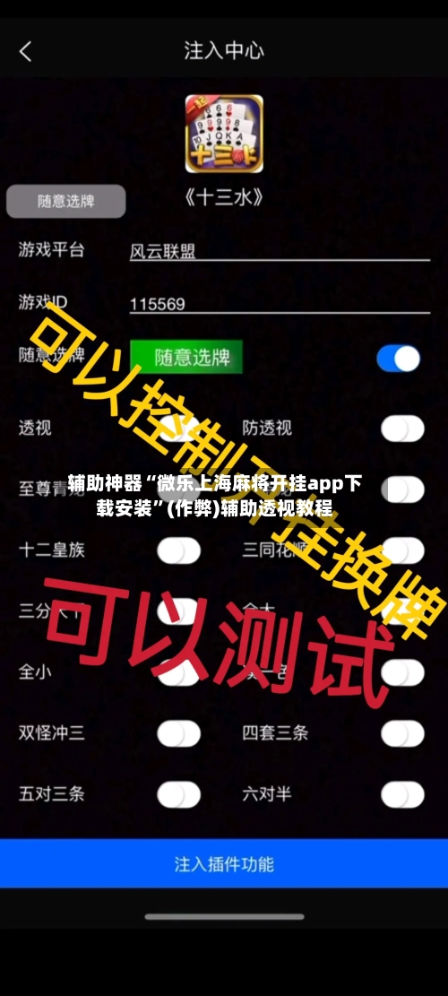 辅助神器“微乐上海麻将开挂app下载安装”(作弊)辅助透视教程