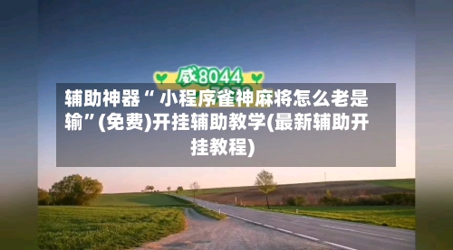 辅助神器“ 小程序雀神麻将怎么老是输”(免费)开挂辅助教学(最新辅助开挂教程)-第2张图片