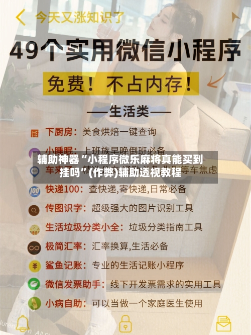 辅助神器“小程序微乐麻将真能买到挂吗”(作弊)辅助透视教程-第2张图片