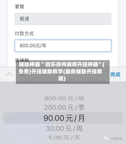 辅助神器“ 微乐徐州麻将开挂神器”(免费)开挂辅助教学(最新辅助开挂教程)-第2张图片