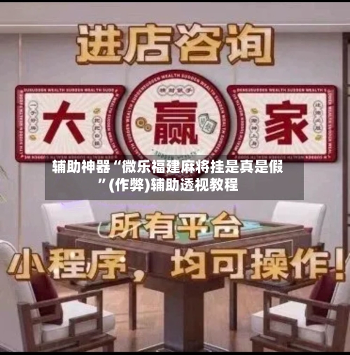 辅助神器“微乐福建麻将挂是真是假”(作弊)辅助透视教程