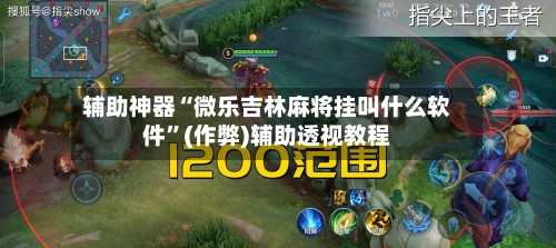 辅助神器“微乐吉林麻将挂叫什么软件”(作弊)辅助透视教程-第2张图片
