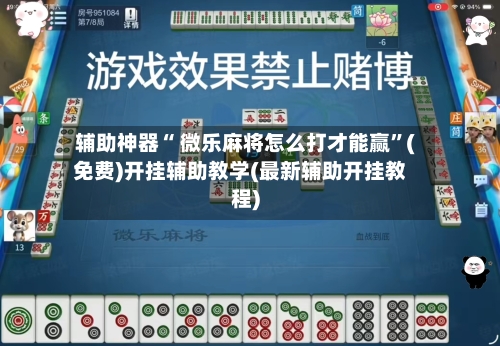 辅助神器“ 微乐麻将怎么打才能赢”(免费)开挂辅助教学(最新辅助开挂教程)-第3张图片