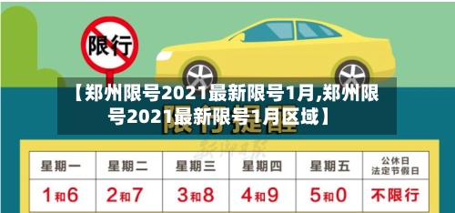 【郑州限号2021最新限号1月,郑州限号2021最新限号1月区域】