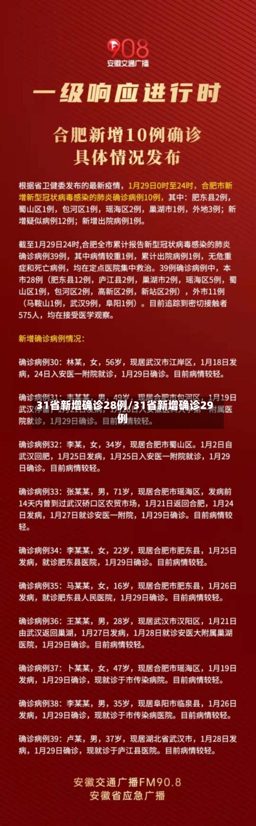 31省新增确诊28例/31省新增确诊29例-第3张图片